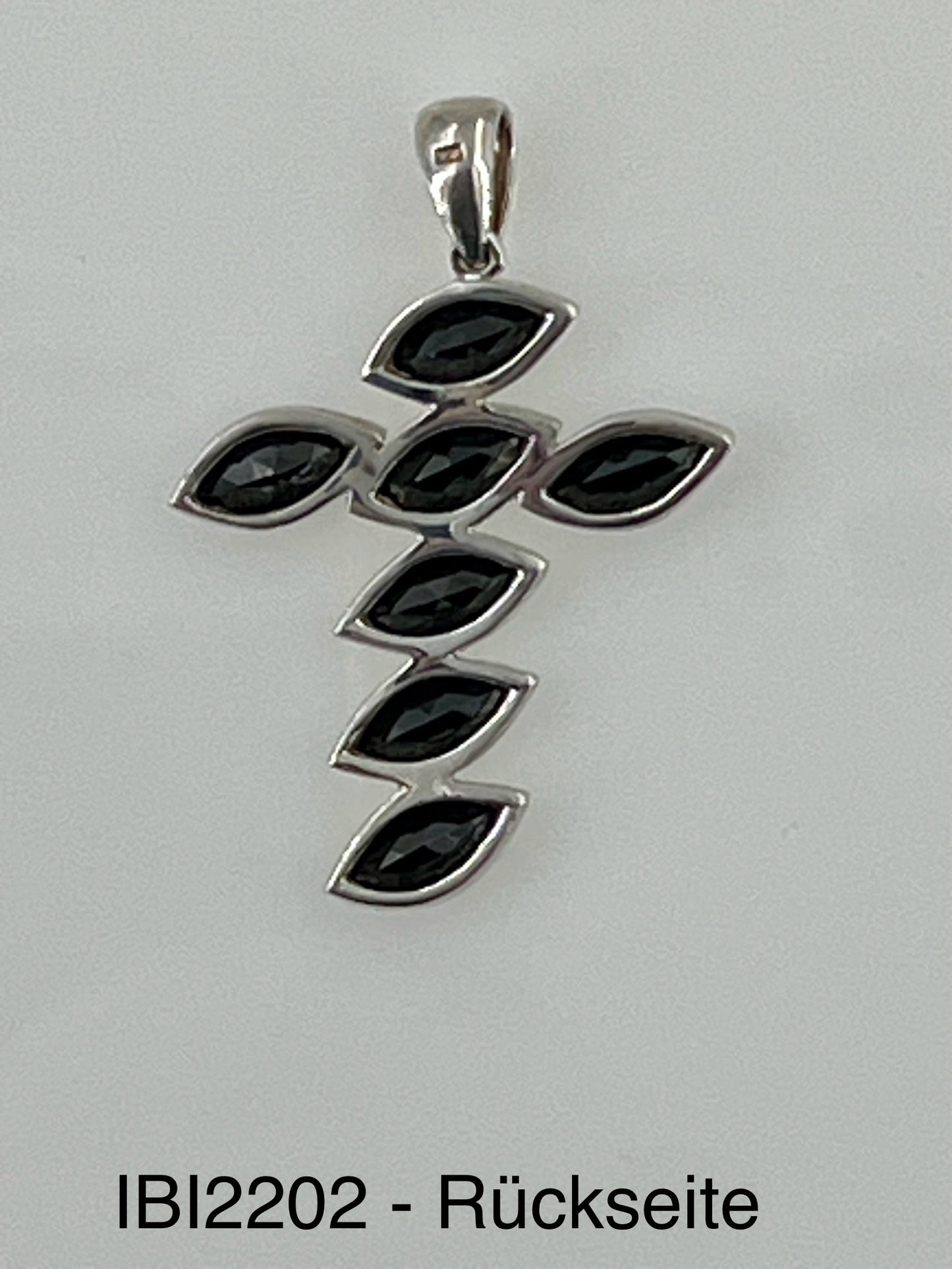 Onyx - Kreuz - 4,5 x 3,5 cm
