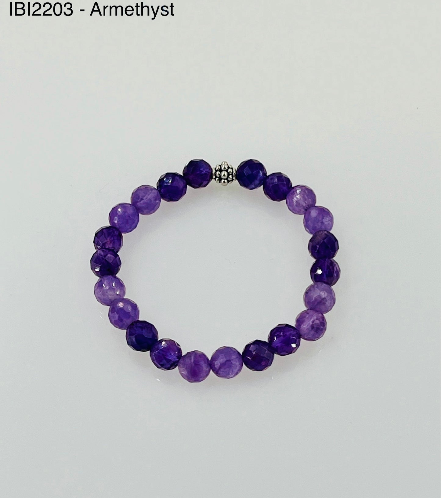 Amethyst - Armband - 21 cm